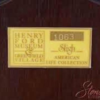 SLIGH HENRY FORD MUSEUM BY THOMAS HARLAND GRANDFATHER CLOCK