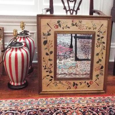 PAINTED FRAME MIRROR
