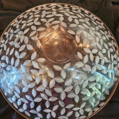 TIFFANY & CO. ETCHED LARGE PLATE