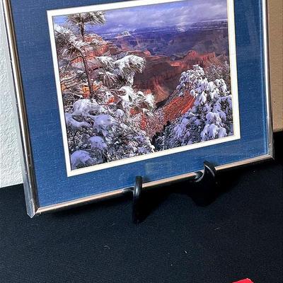 BH414 14x12  Framed Photo Of The Mastic Grand Canyon Winters