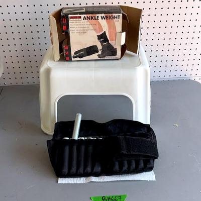 BH667 Heavy Ankle Weight 10lbs (adjustable On Weight)