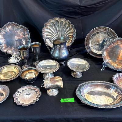 BH674 Silver On Copper, Sterling Silver, & Silver Plated! 