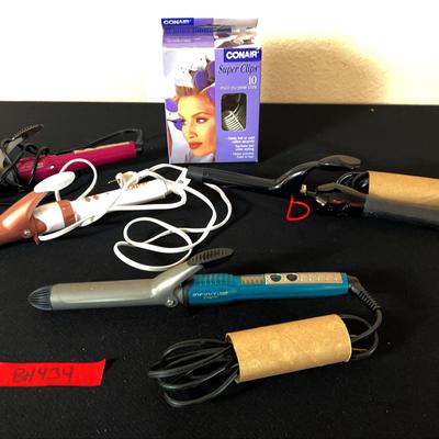 BH434 Variety Of Different Curly Irons 