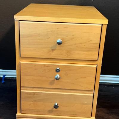 BH510 Broyhill 2 Drawer Wood File Cabinet #1