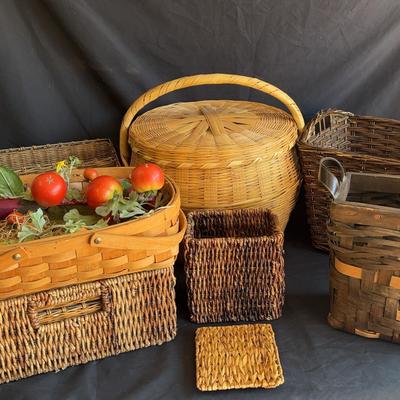 BH649 Wicker Basket