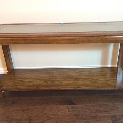 BH110 MID CENTURY VINTAGE RATTAN TABLE
