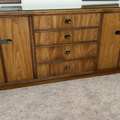 BH201 12 Drawer Dresser With Double Mirrors