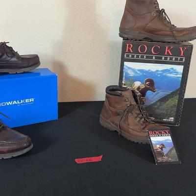 BH426 Men’s 101/2 Rockport Pro Walkers & Rocky Boots