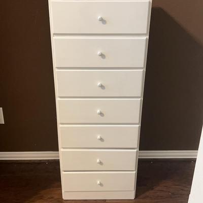 BH512 White Closet Storing Cabinet #1