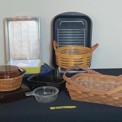 BH125 Pyrex & Longaberger