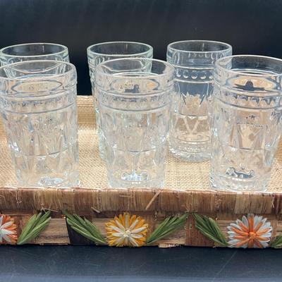 BH166 Indiana Glass Park Lane Iced Tea Tumbler