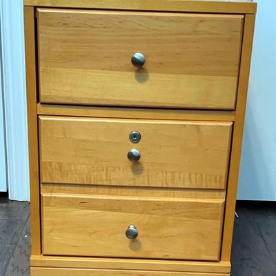 BH511 Broyhill 2 Drawer Wood File Cabinet #2