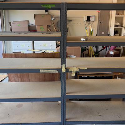 BH638 Metal Grey Shelving