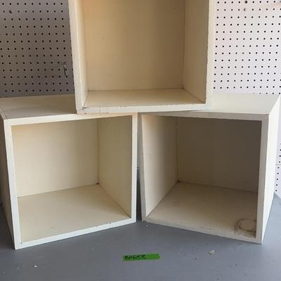 BH658 Cubed shelving or storage or both