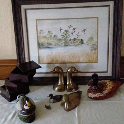 LR107 PICTURE AND DUCKS