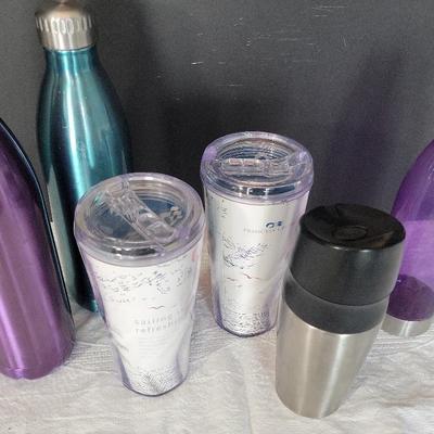 Various Water Bottles