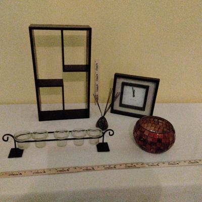 Clock And Misc Decor