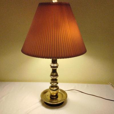 Vintage Brass Table Lamp