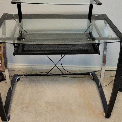 Glass Desk