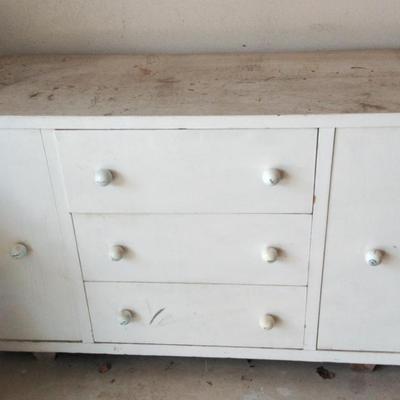 G101 VERY CUTE PAINTED CABINET DIY