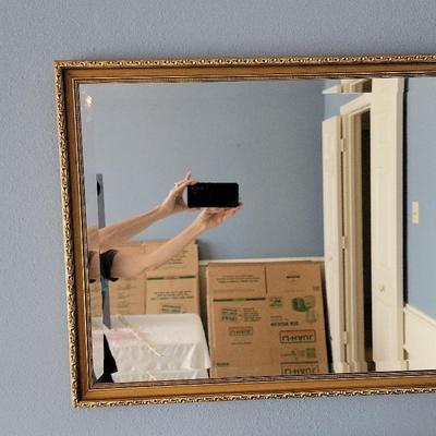 Mirror, Basket, and Florals