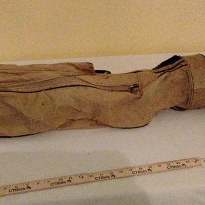 Assorted Golf Clubs And Bag