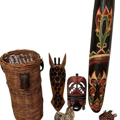 African Decor, Including Wall Hangings
