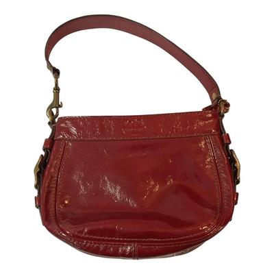 Coach Zoe Red Patent Leather Mini Bag
