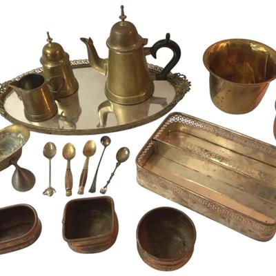Collection Of Bronze And Other Knickknacks
