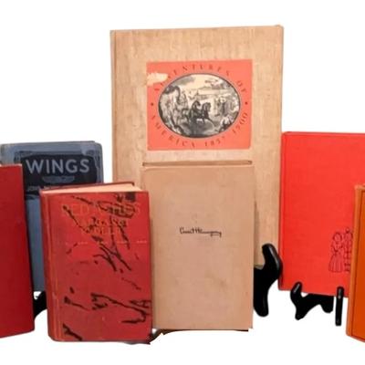 Collection Of Antique Books-Lot 1