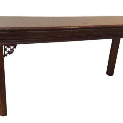 Henredon, Chinese Chippendale Style Console Table