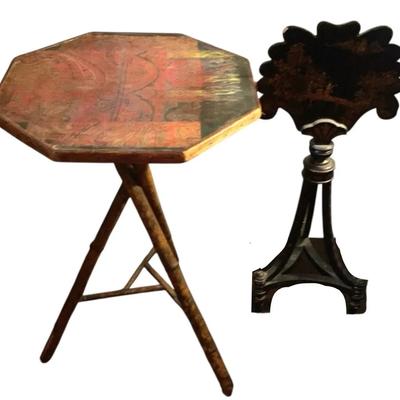 Small Side Table & Decor