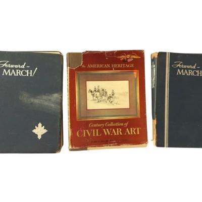Vintage books on WWI & Civil War (1930s/70s)