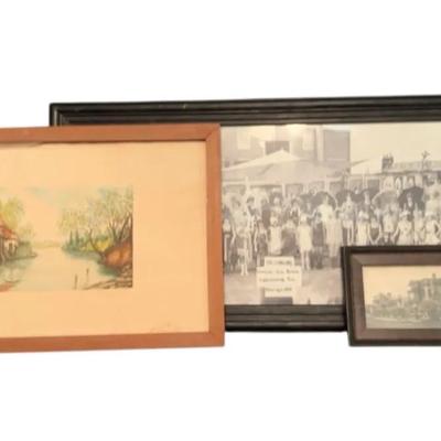 Galveston Texas Pictures-Darfeuil, Cabin- Lakeside Cabin, 3rd Annual Bathing Girl Revue & Postcard