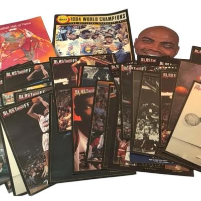 Houston Rockets Memorabilia, Including 1994 World Champions Souvenir Book