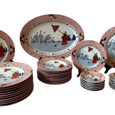 Chinese Imari China Set