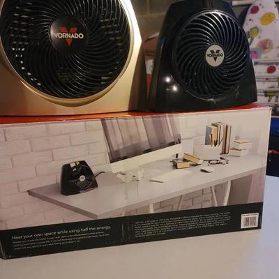 3pc Vornado Space Heaters - 1 Still in the Box 