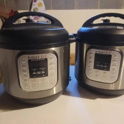 Instant Pot Electric Pressure Cookers - Lot of 2 