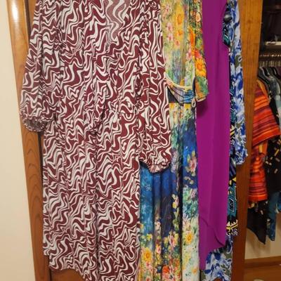 5pc 2-3x Women's Dresses Ava Viv Lily Rachel Roy Lane Bryant & More 