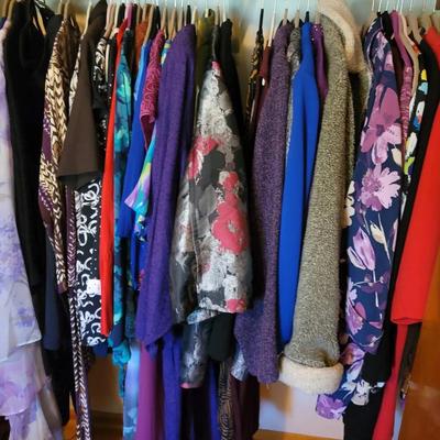 Sz2x-3x Women's Clothing Lot - Tops Jackets & Dresses - Karen Scott Catherine's Draper and Damon's