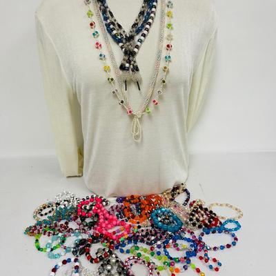 Vintage Beaded Necklaces and Bracelets