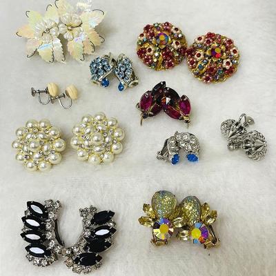 “Bogoff” and More Vintage Clip-on Earrings