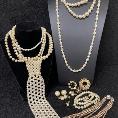 Vintage Faux Pearl Collection