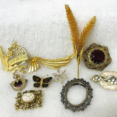 Vintage Brooches from W. Germany and More