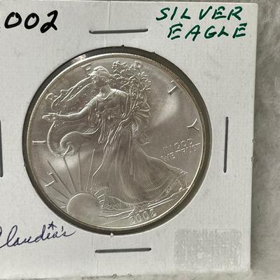 2002 American Eagle Silver Dollar