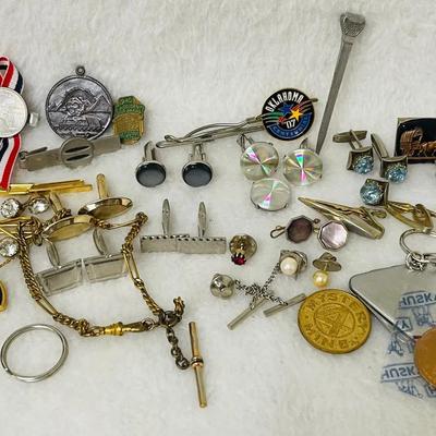 Vintage Men’s Jewelry, Accessories and Collectibles