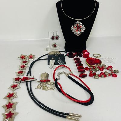 Red Western Jewelry Sets and More 