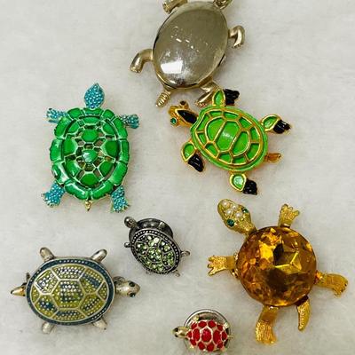 Vintage Turtle Brooches and Pins