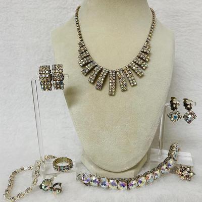 Vintage Aurora Borealis Jewelry 