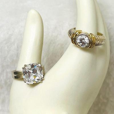 Sterling Silver Statement Rings